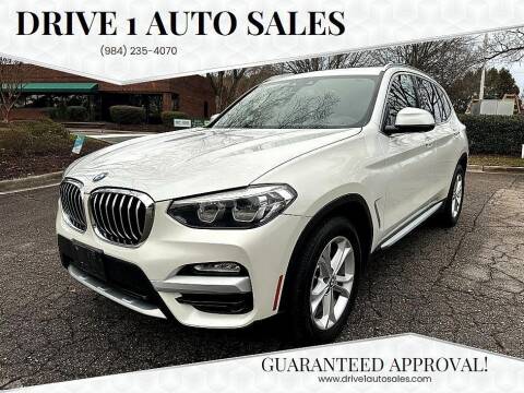 2019 BMW X3 for sale at Drive 1 Auto Sales in Wake Forest NC