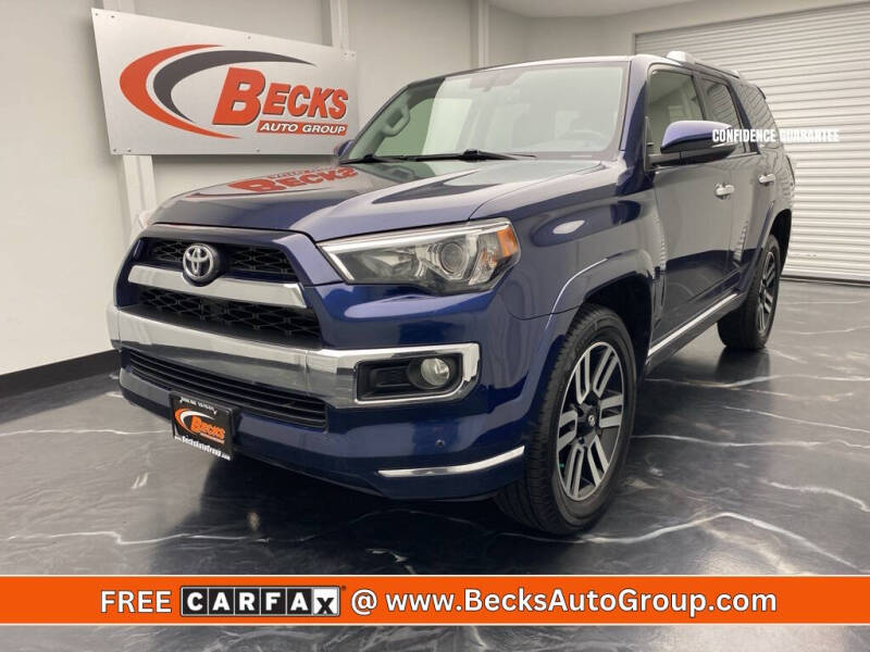 2018 Toyota 4Runner for sale at Becks Auto Group in Mason OH