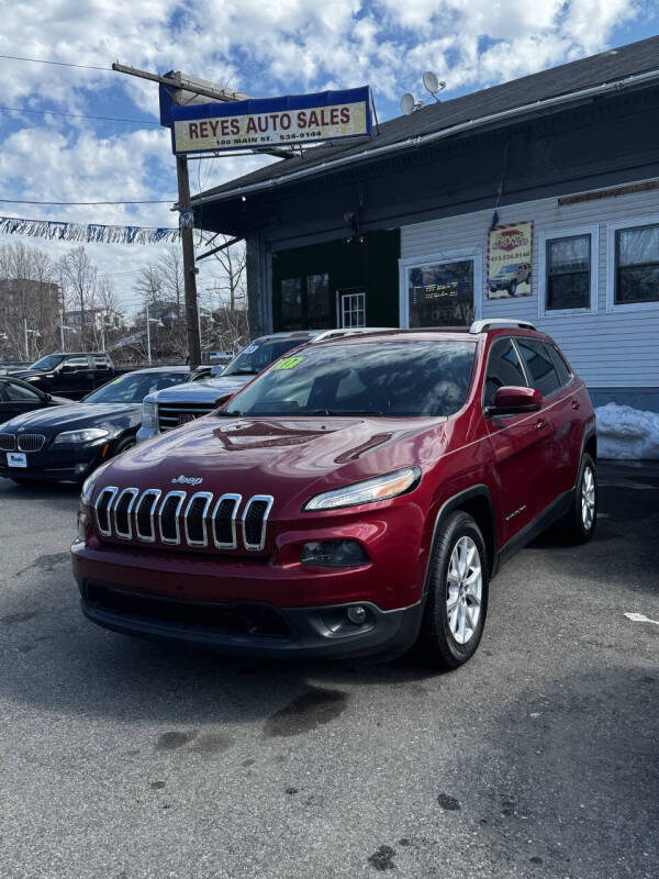 2017 Jeep Cherokee for sale at Reyes Auto Sales in Holyoke MA