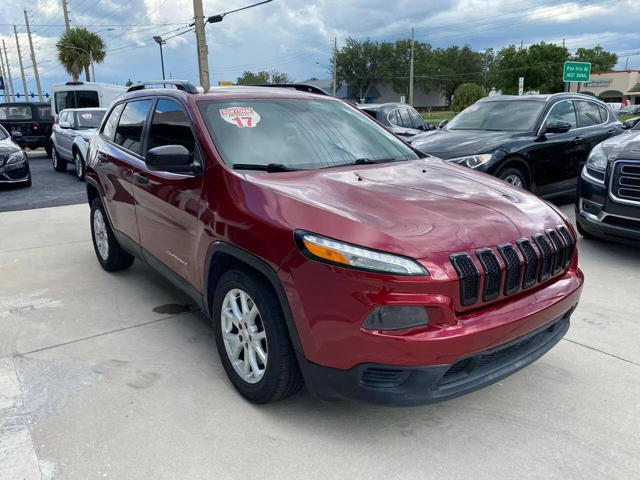 2017 Jeep Cherokee for sale at Sonydam Auto Sales Orlando in Orlando, FL