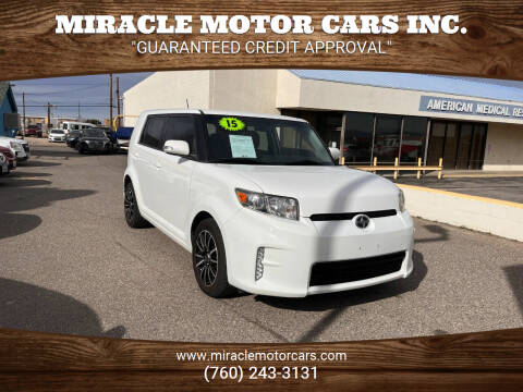 2015 Scion xB for sale at Miracle Motor Cars Inc. in Victorville CA
