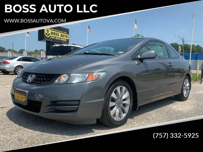 2009 Honda Civic for sale at BOSS AUTO LLC in Norfolk VA