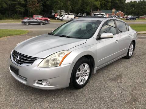 2012 Nissan Altima for sale at CVC AUTO SALES in Durham NC