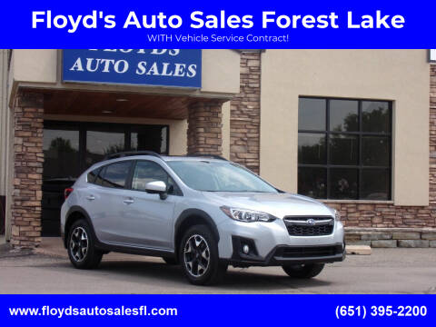 2019 Subaru Crosstrek for sale at Floyd's Auto Sales Forest Lake in Forest Lake MN