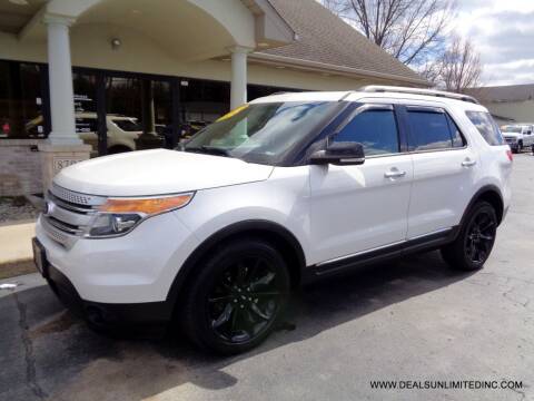 2014 Ford Explorer for sale at DEALS UNLIMITED INC in Portage MI