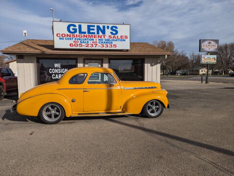 1940 Chevrolet Special Deluxe for sale at Glen's Auto Sales in Watertown SD