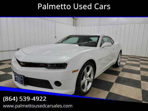 2015 Chevrolet Camaro for sale at Palmetto Used Cars in Piedmont SC