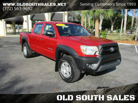 2012 Toyota Tacoma for sale at OLD SOUTH SALES in Vero Beach FL