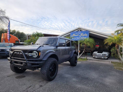 2022 Ford Bronco for sale at NEXT RIDE AUTO SALES INC in Tampa FL