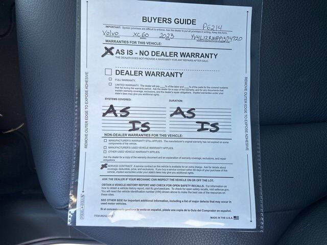 2023 Volvo XC60 B5 Plus Bright Theme