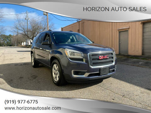 2013 GMC Acadia for sale at Horizon Auto Sales in Raleigh NC