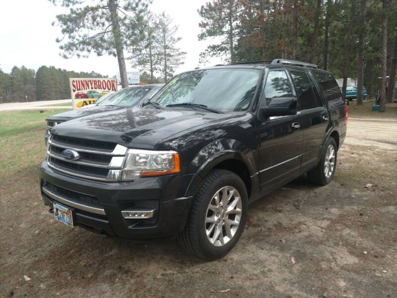 2015 Ford Expedition for sale at SUNNYBROOK USED CARS in Menahga MN