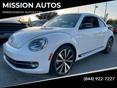 2013 Volkswagen Beetle for sale at MISSION AUTOS in Hayward CA