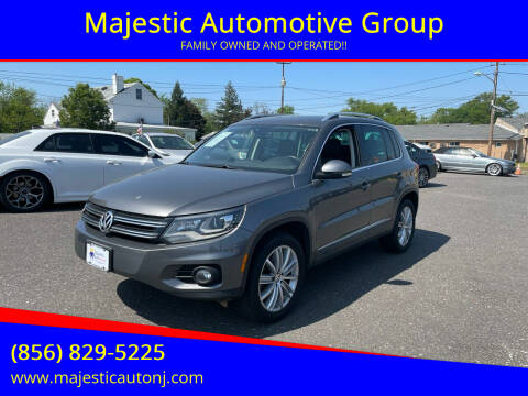 2016 Volkswagen Tiguan for sale at Majestic Automotive Group in Cinnaminson NJ