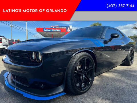 2019 Dodge Challenger for sale at LATINO'S MOTOR OF ORLANDO in Orlando FL