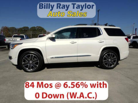 2017 GMC Acadia for sale at Billy Ray Taylor Auto Sales in Cullman AL