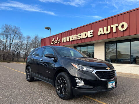 2018 Chevrolet Equinox for sale at Lee's Riverside Auto in Elk River MN