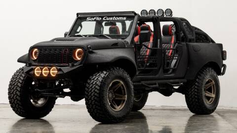 2023 Jeep Gladiator 4x4  "Night Shade" Trophy Truck  for sale at South Florida Jeeps in Fort Lauderdale FL
