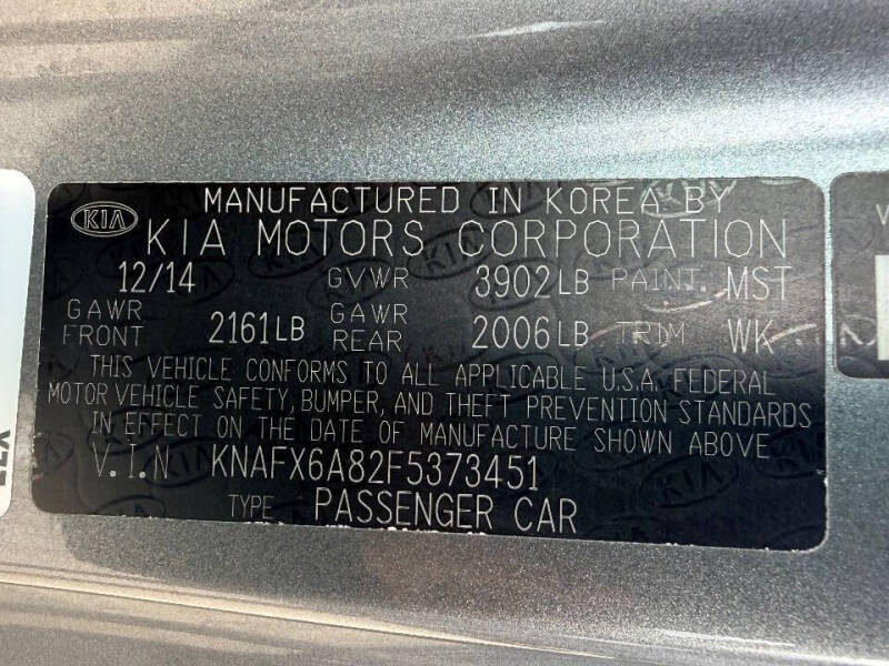 2015 Kia Forte Koup EX