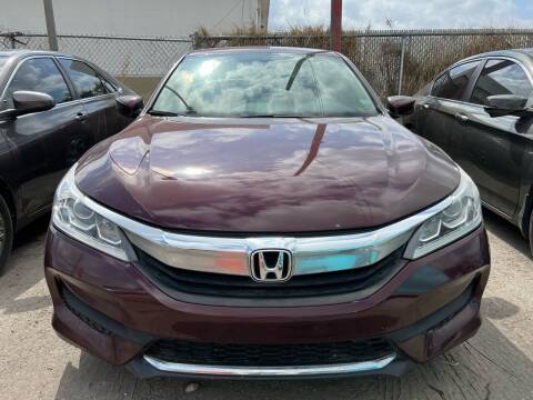 2017 Honda Accord for sale at HOUSTON SKY AUTO SALES in Houston TX