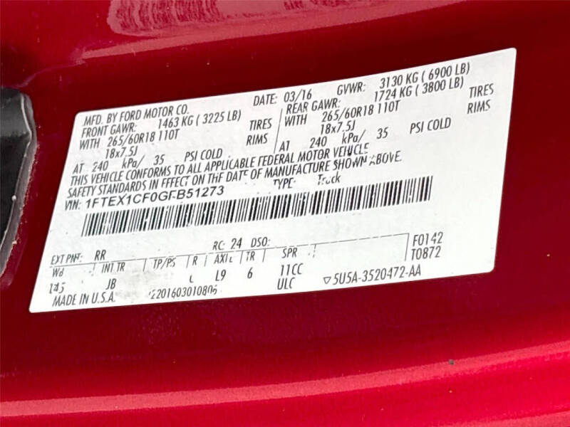2016 Ford F-150