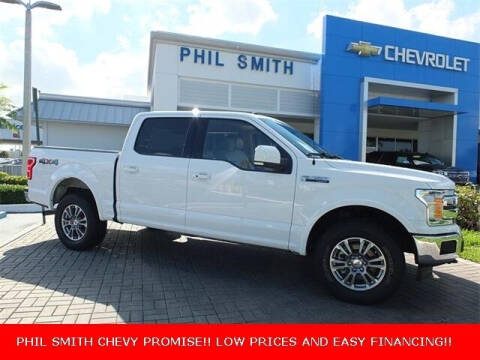 2018 Ford F-150 for sale at PHIL SMITH AUTOMOTIVE GROUP - Manager's Specials in Lighthouse Point FL