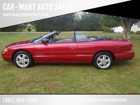 1996 Chrysler Sebring for sale at CAR-MART AUTO SALES in Maryville TN