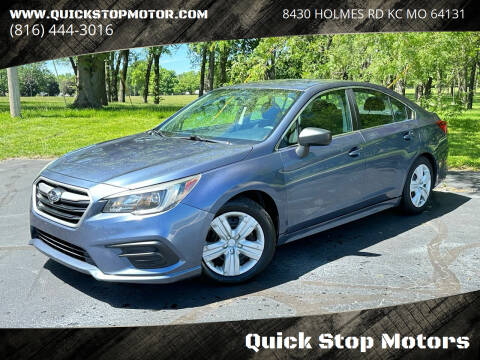 2018 Subaru Legacy for sale at Quick Stop Motors in Kansas City MO