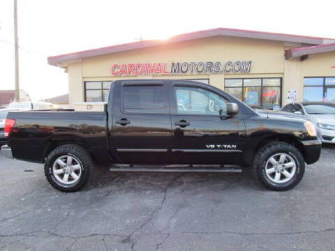 2013 Nissan Titan for sale at Cardinal Motors in Fairfield OH
