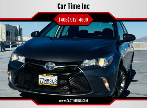 2016 Toyota Camry for sale at Car Time Inc in San Jose CA