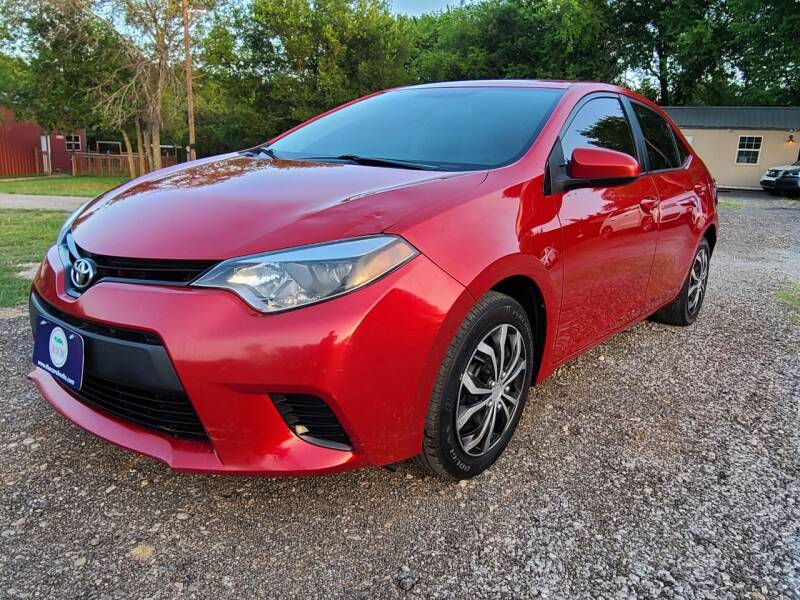 2014 Toyota Corolla for sale at The Car Shed in Burleson TX