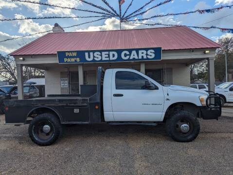 2006 Dodge Ram 3500 for sale at Paw Paw's Used Cars in Alexandria LA