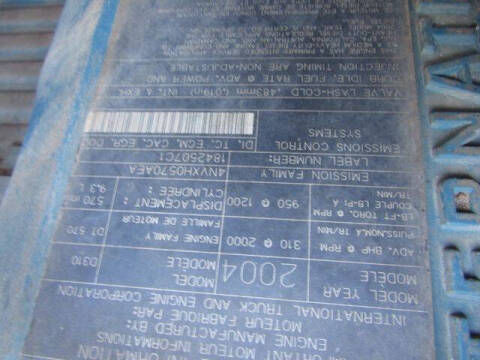 2005 International WorkStar 7400