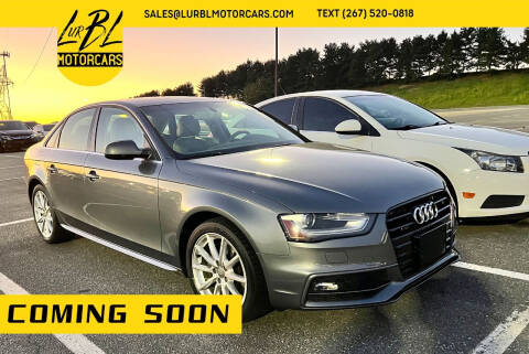 2014 Audi A4 for sale at LurBL Motorcars in Aston PA