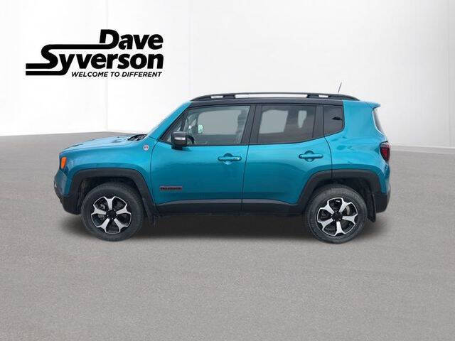 Used 2021 Jeep Renegade Trailhawk with VIN ZACNJDC10MPM74056 for sale in Albert Lea, Minnesota