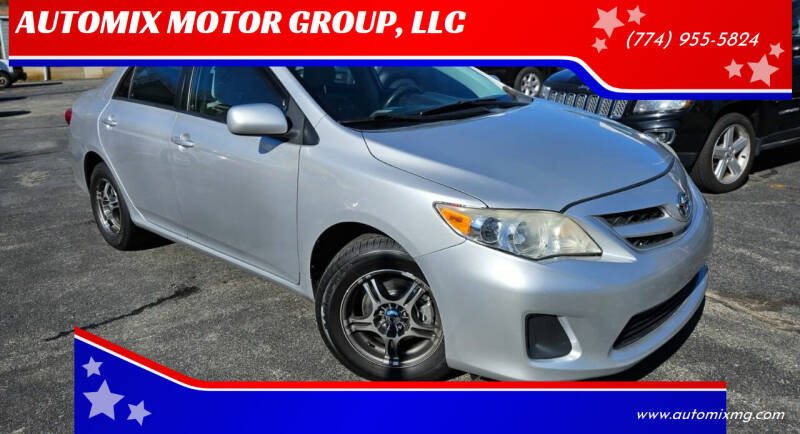 2011 Toyota Corolla for sale at AUTOMIX MOTOR GROUP, LLC in Swansea MA