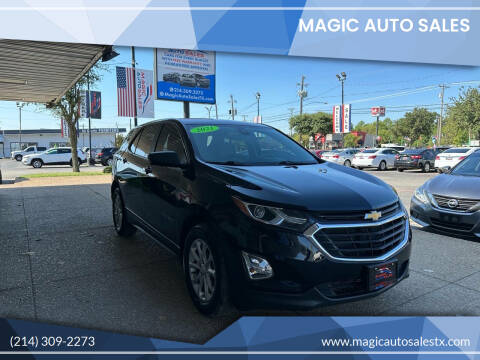 2021 Chevrolet Equinox for sale at Magic Auto Sales in Dallas TX