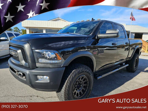 2018 RAM 2500 for sale at Gary's Auto Sales in Sneads Ferry NC