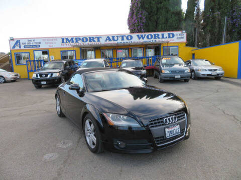 2009 Audi TT for sale at Import Auto World in Hayward CA