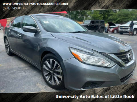2018 Nissan Altima for sale at University Auto Sales of Little Rock in Little Rock AR