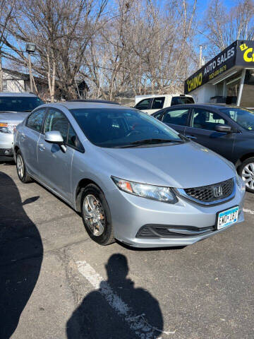 2013 Honda Civic for sale at Chinos Auto Sales in Crystal MN
