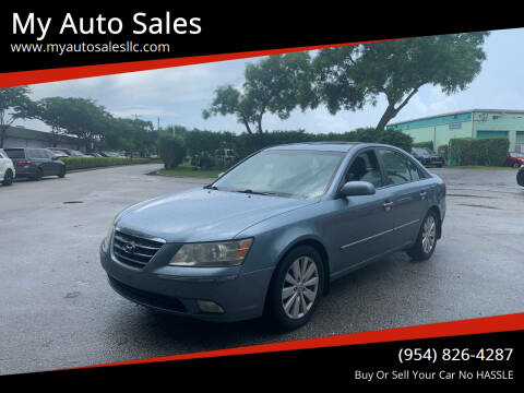 2009 Hyundai Sonata for sale at My Auto Sales in Margate FL