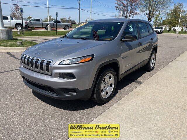 2016 Jeep Cherokee for sale at Williams Brothers Pre-Owned Monroe in Monroe MI