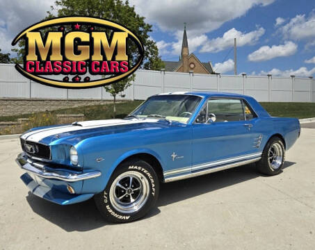 1966 Ford Mustang for sale at MGM CLASSIC CARS in Addison IL