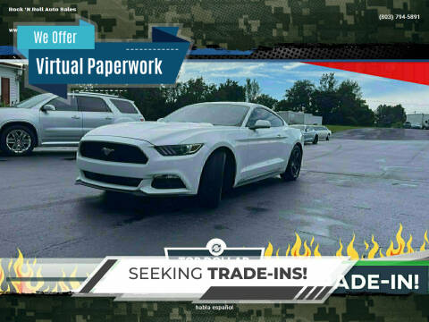 2016 Ford Mustang for sale at Rock 'N Roll Auto Sales in West Columbia SC