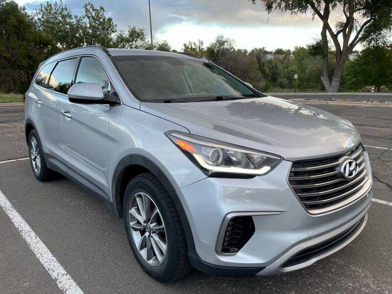 2018 Hyundai Santa Fe for sale at Red Rock's Autos in Denver CO