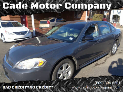 2009 Chevrolet Impala for sale at Cade Motor Company in Lawrence Township NJ