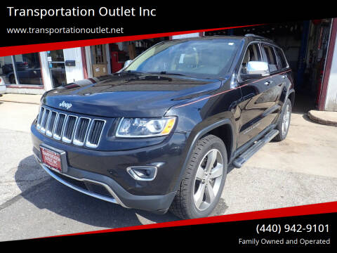 2014 Jeep Grand Cherokee for sale at Transportation Outlet Inc in Eastlake OH