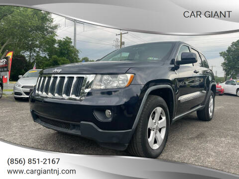 2011 Jeep Grand Cherokee for sale at Car Giant in Pennsville NJ