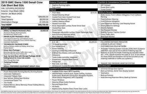 2019 GMC Sierra 1500